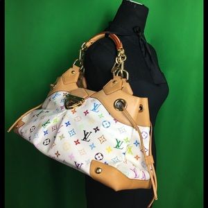 Like New Authentic Multicolor Ursula white